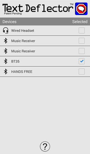 Devices screen (free edition)